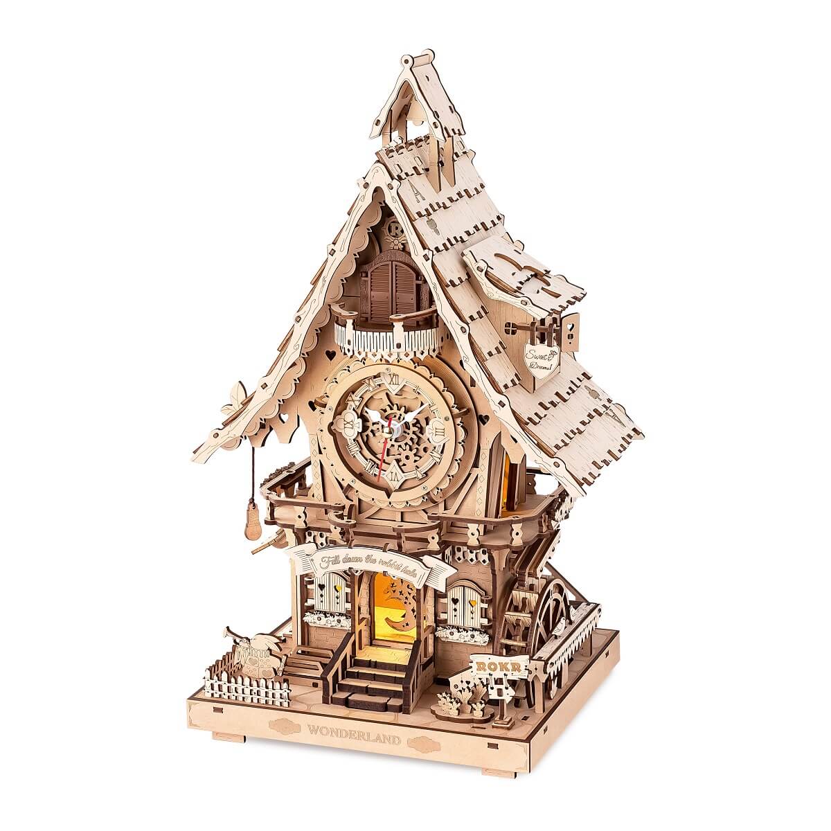Robotime 3D Houten Puzzel Cuckoo Clock