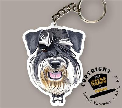 Sleutelhanger Miniatuur Schnauzer