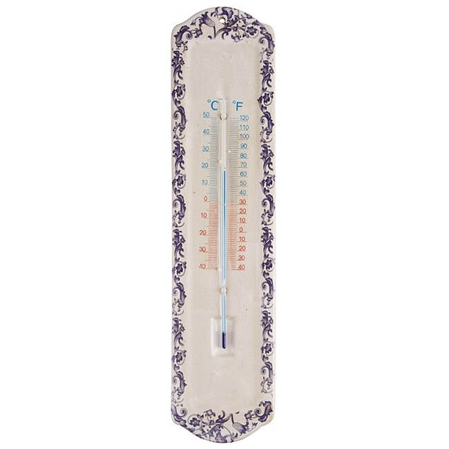 Thermometer aged ceramic - Esschert Design