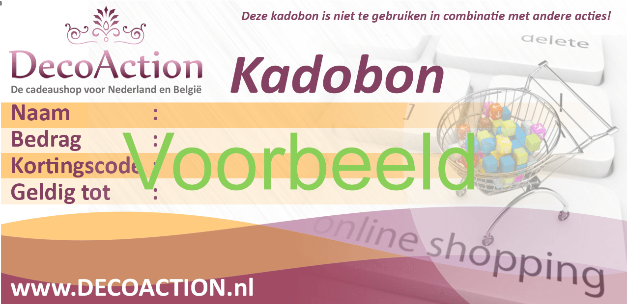 Cadeaubon - Kortingsbon