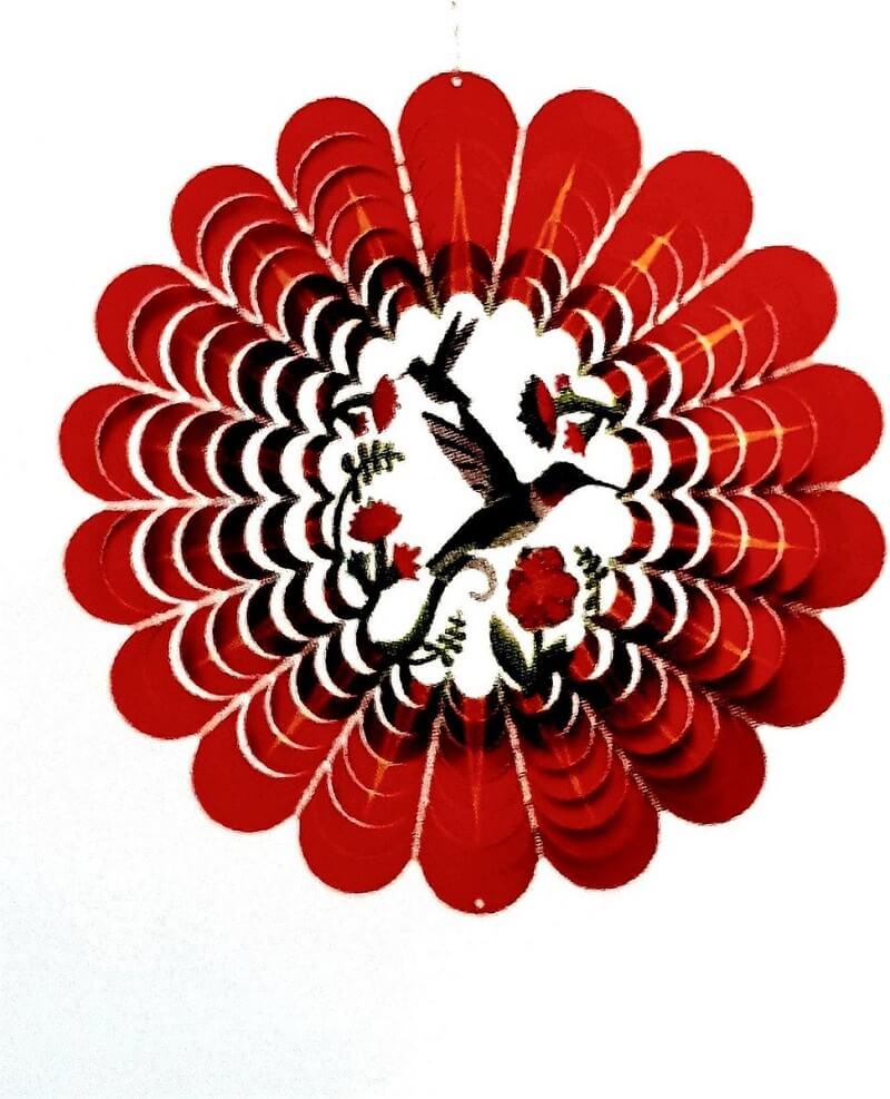 Windspinner kolibrie Spin Art