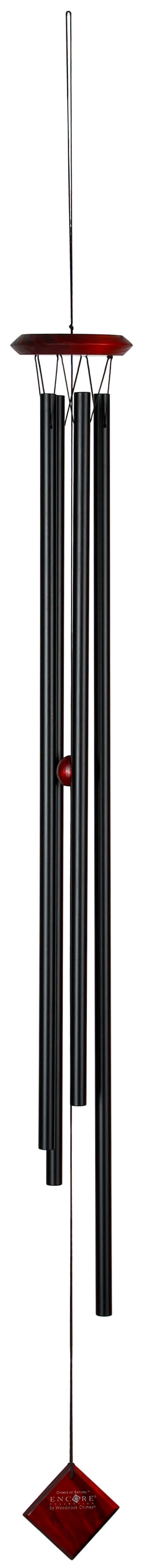 Woodstock windgong Chimes of Saturn zwart Woodstock windgong Chimes of Saturn zwart