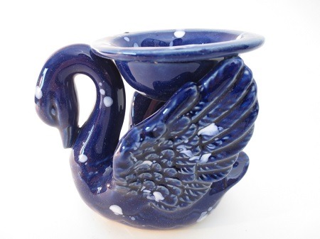 Zwaan oliebrander blauw
